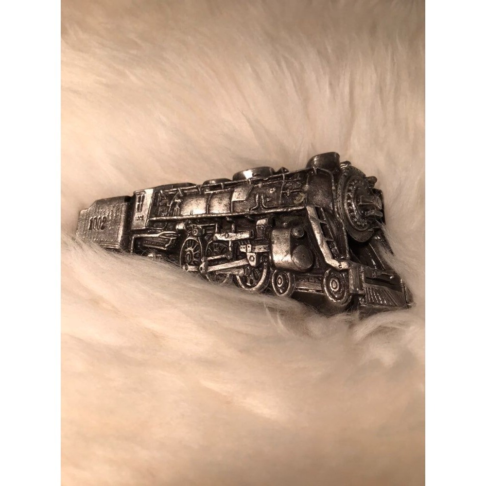 Vintage Locamotive Belt Buckle
